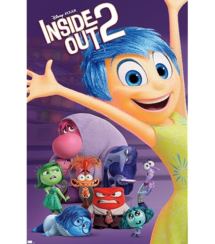 Amazon.com: Disney Inside Out 2 - Group Wall Poster, 22.37